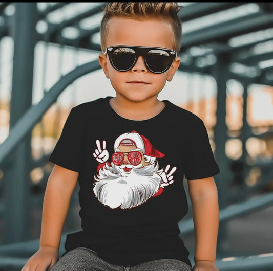 Boys Santa shirt